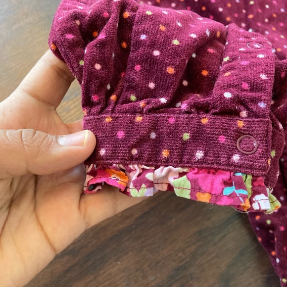 Vintage Multipattern Gymboree Corduroy Toddler Jumpsuit 12-18Mo - Picture 6 of 7